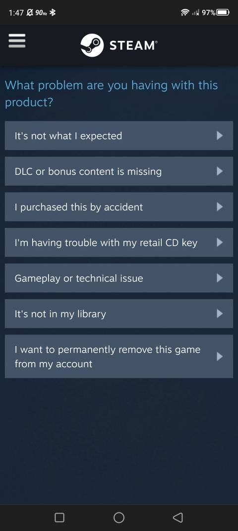 How to refund a Steam game