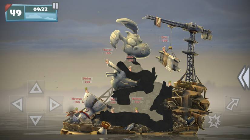 Worms W.M.D finally brings its explosive turn-based strategy to Android