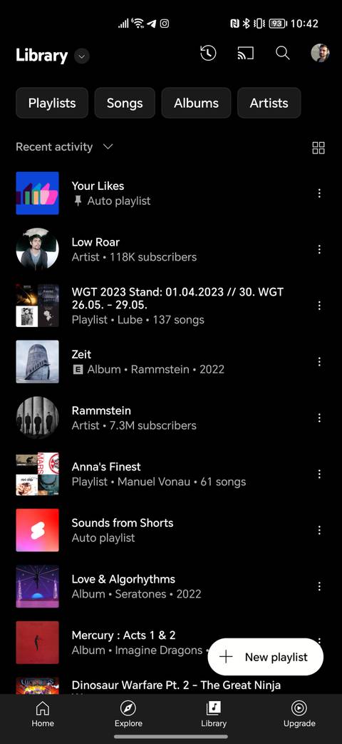 YouTube Music has a new way to browse your Library