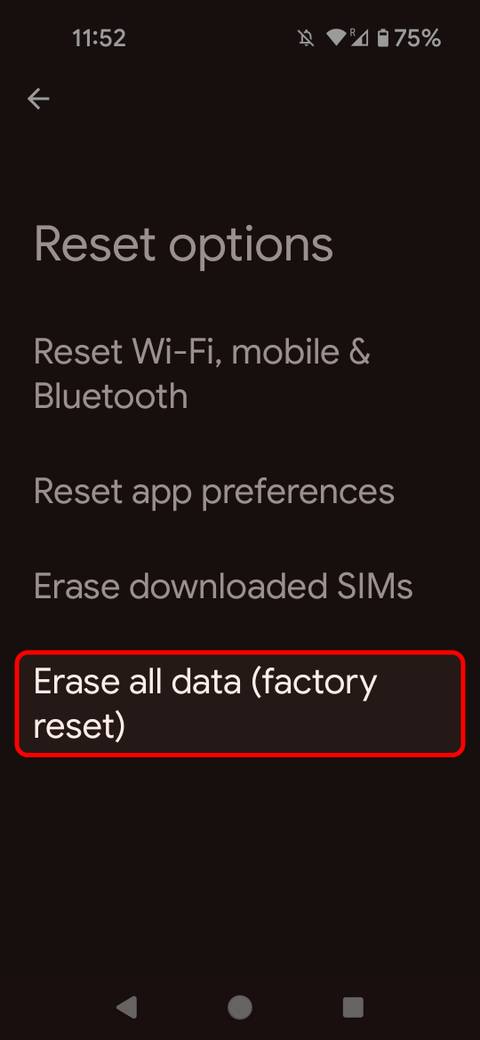 Resetart Options Android How to stop your Android games and apps from crashing