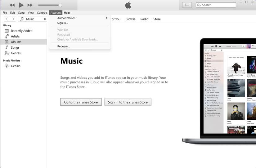 How to create an iCloud account