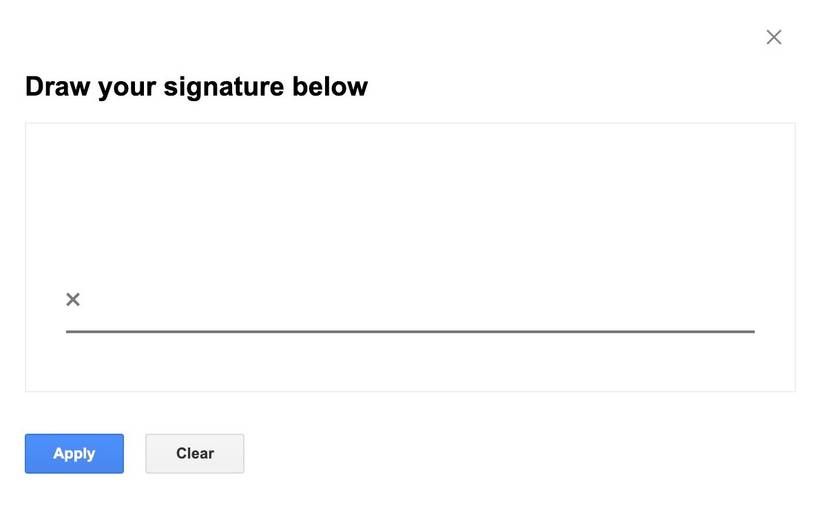Google Docs: How to create an email signature