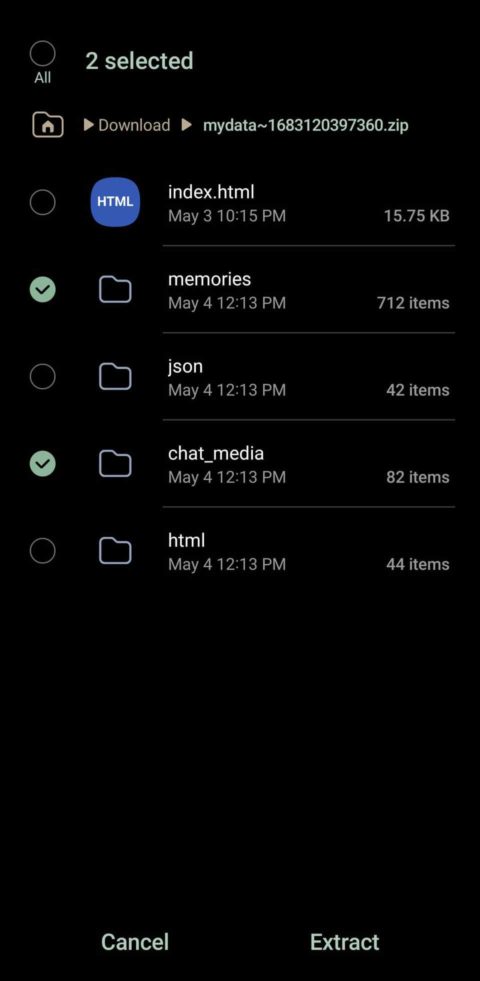 How to find deleted Snapchat messages
