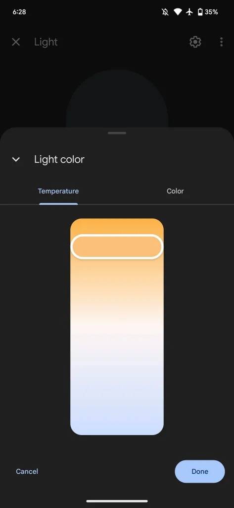 Google Home's lighting control picks up a long-awaited facelift