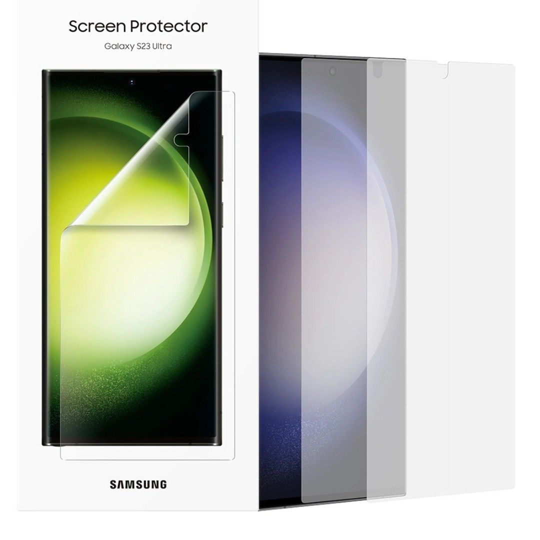 Spigen NeoFlex Screen Protector Designed for Galaxy S23 Ultra (2023) [2  Pack] - Case Friendly