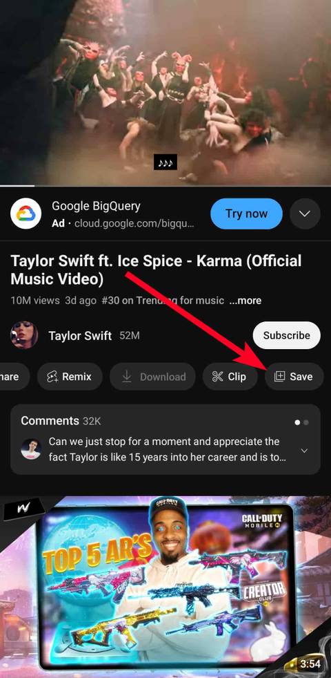 Youtube6 YouTube: How to create a playlist on your browser or in the app