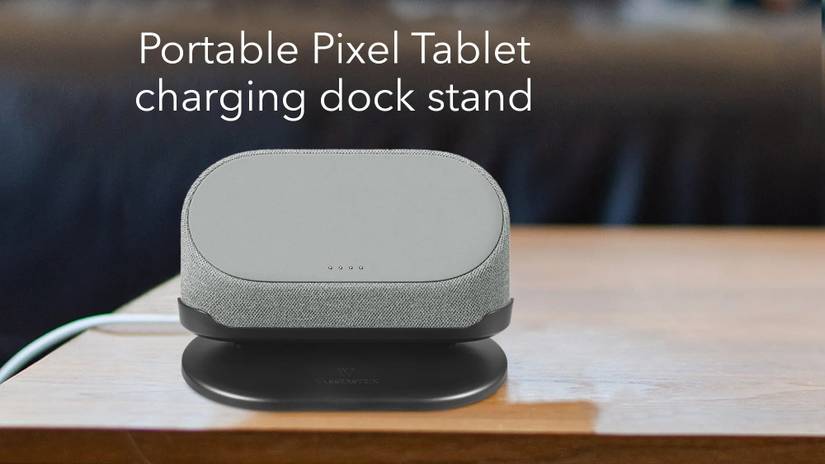 This Pixel Tablet stand looks equal parts useful and ridiculous
