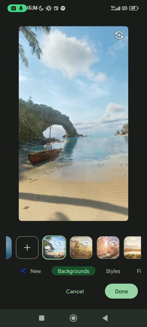 Google Meet: How to use 360-degree video backgrounds on the mobile app