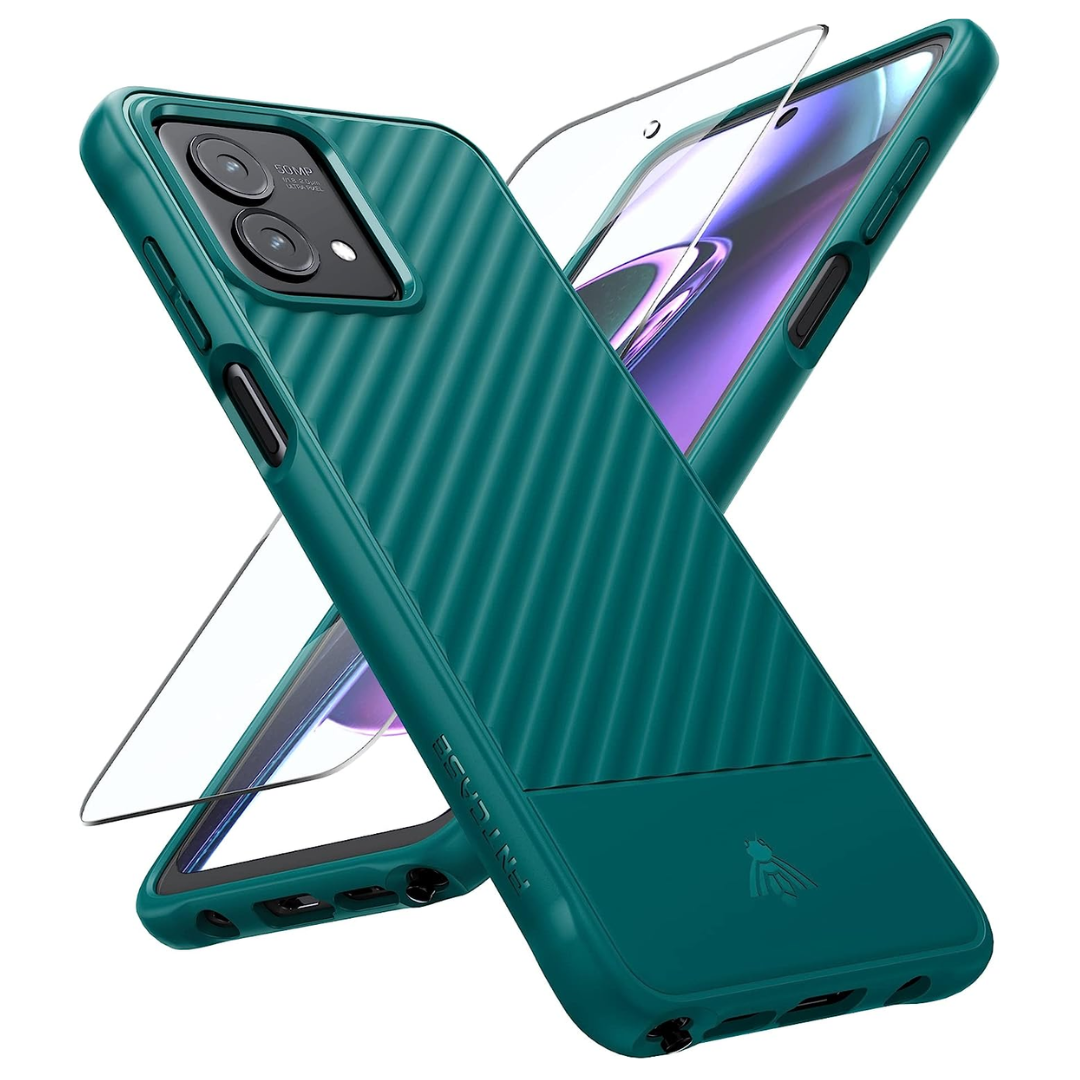 For Motorola Moto G Stylus 5G 2023 Power Play Luxury Retro Leather Square  Case