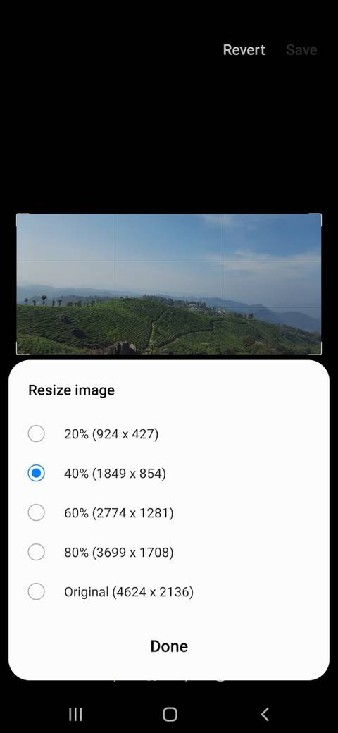 How to resize a photo or image on your phone or tablet