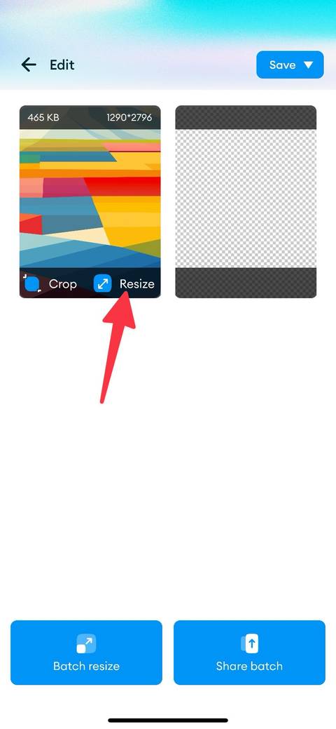How to resize a photo or image on your phone or tablet