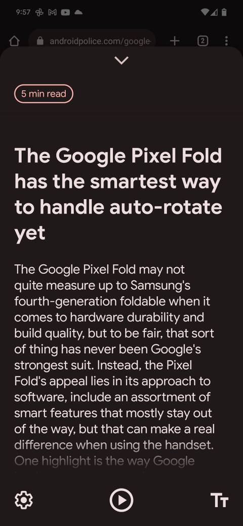 Readchan Android How to use Reading mode on Android