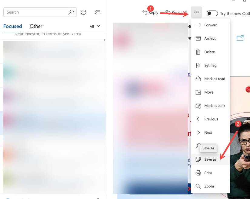 How to export your old Hotmail emails