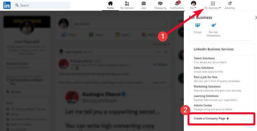 LinkedIn: How to post a job opening