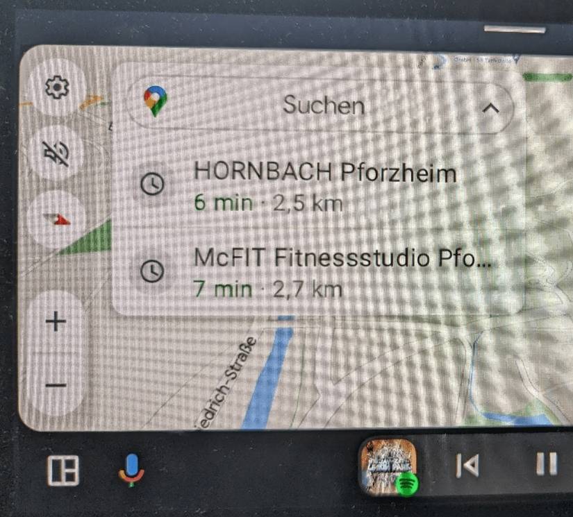 Google Maps rolls out redesigned sidebar on Android Auto