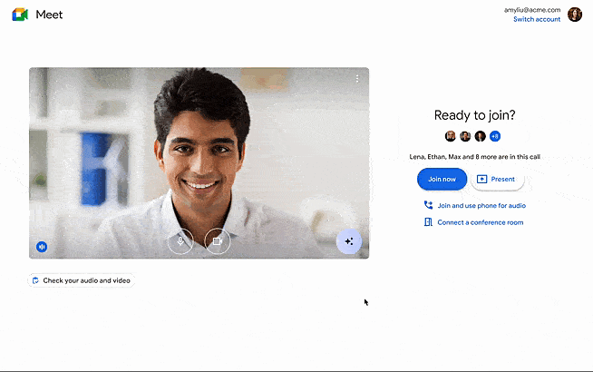 Google Meet is testing AI-generated backgrounds