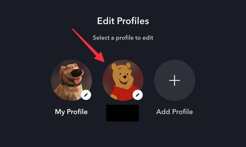 How to delete a Disney+ profile