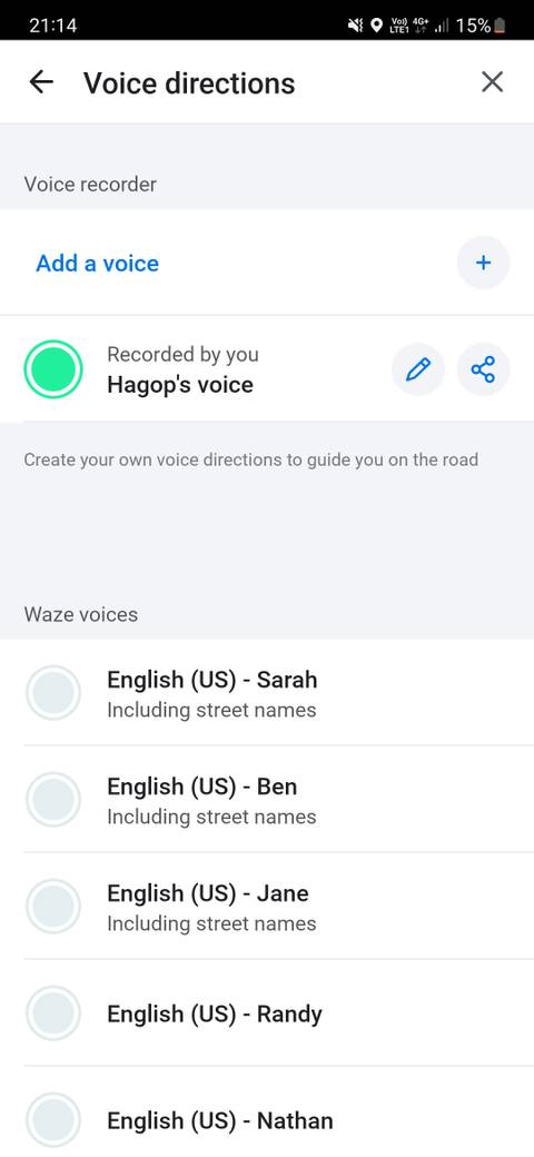 Waze: How to record and use your own voice for navigation