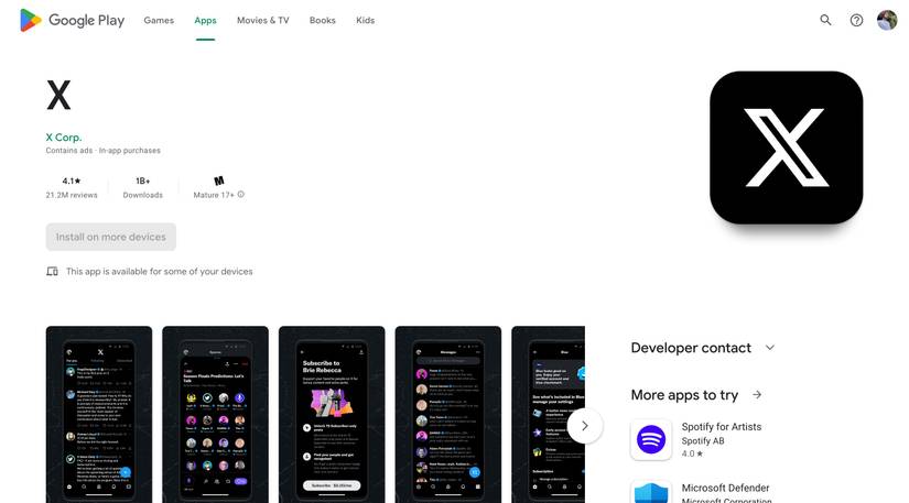 Twitter for Android starts embracing the new X branding