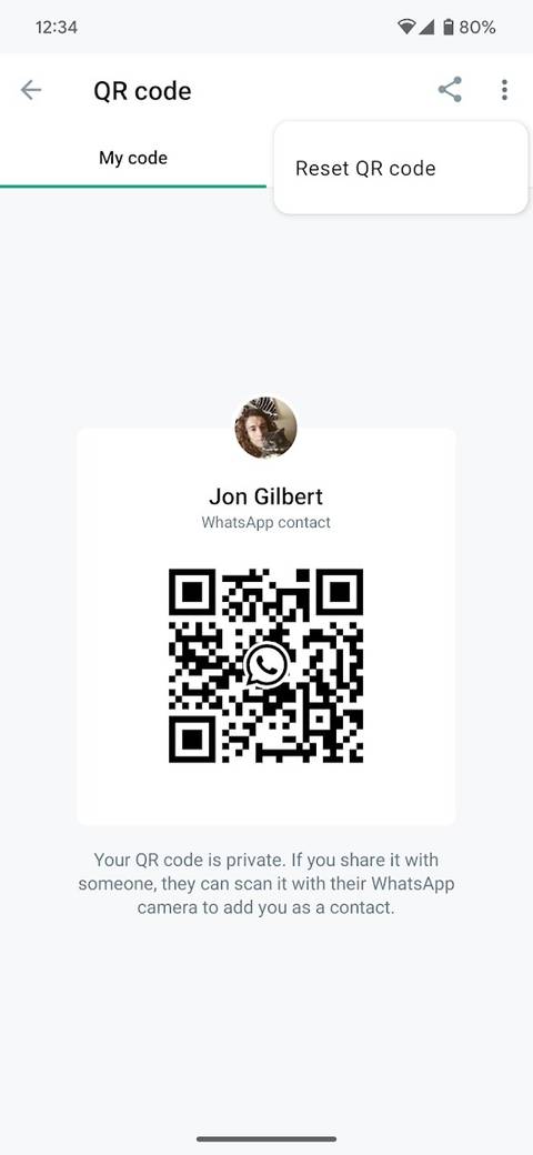 WhatsApp: How to find and share your QR code