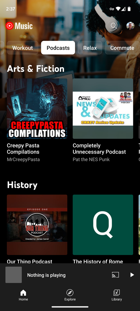 YouTube Music podcast support goes international
