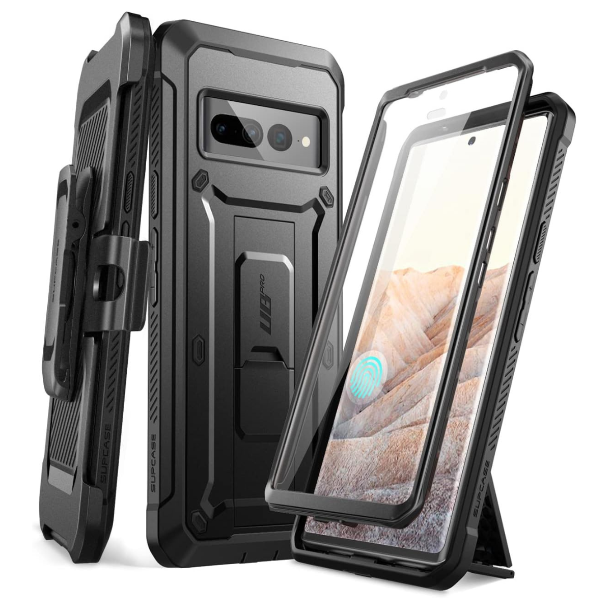 CoverON For Google Pixel 7a Case, Military Grade Heavy Duty Full Body  Rugged Phone Cover, Gray