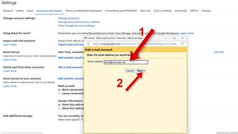 How to backup your Comcast Xfinity emails
