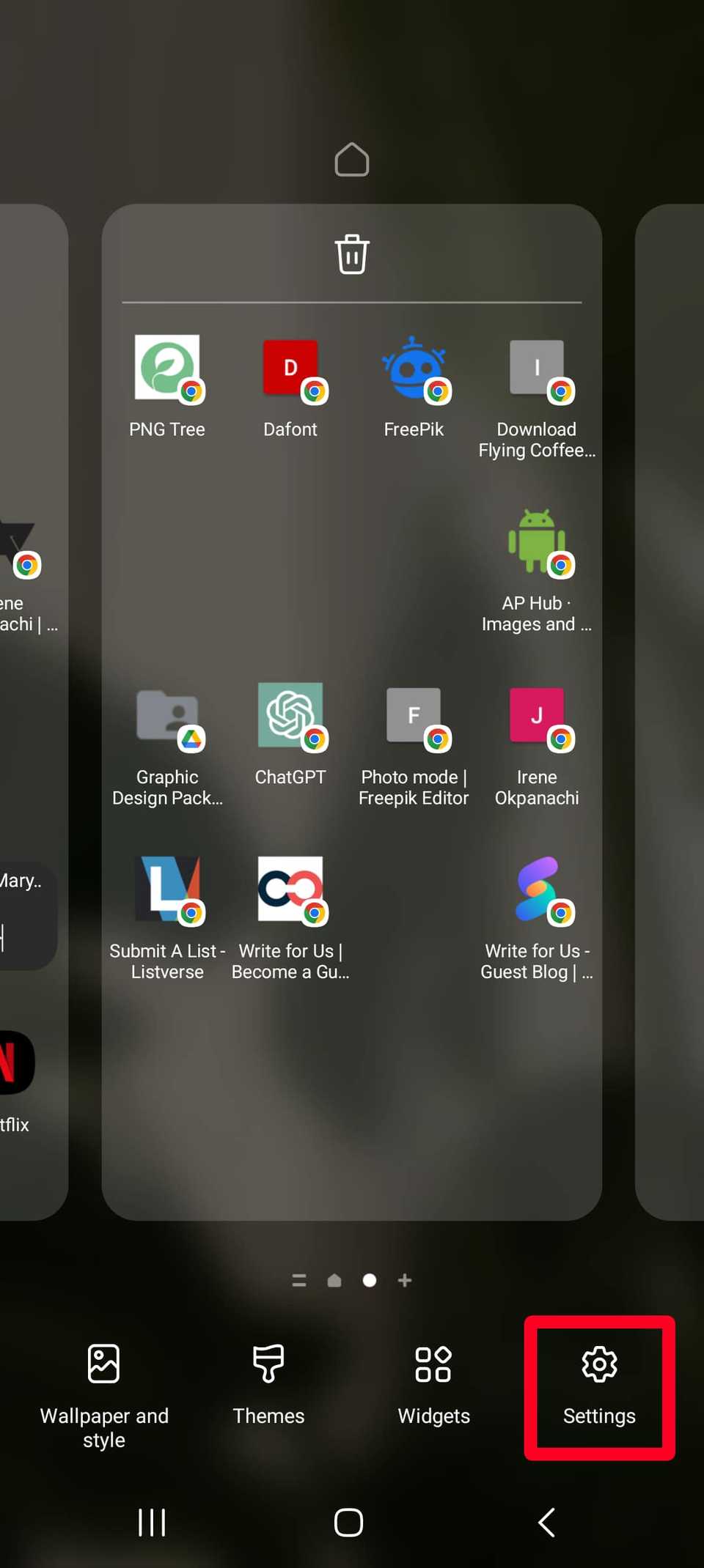 Android@home Sceen Layout How to arrange apps on Android
