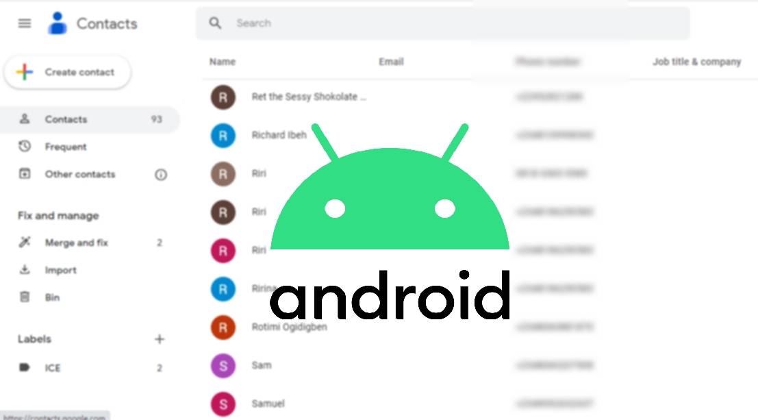 How to merge your contacts on your Android phone or tablet