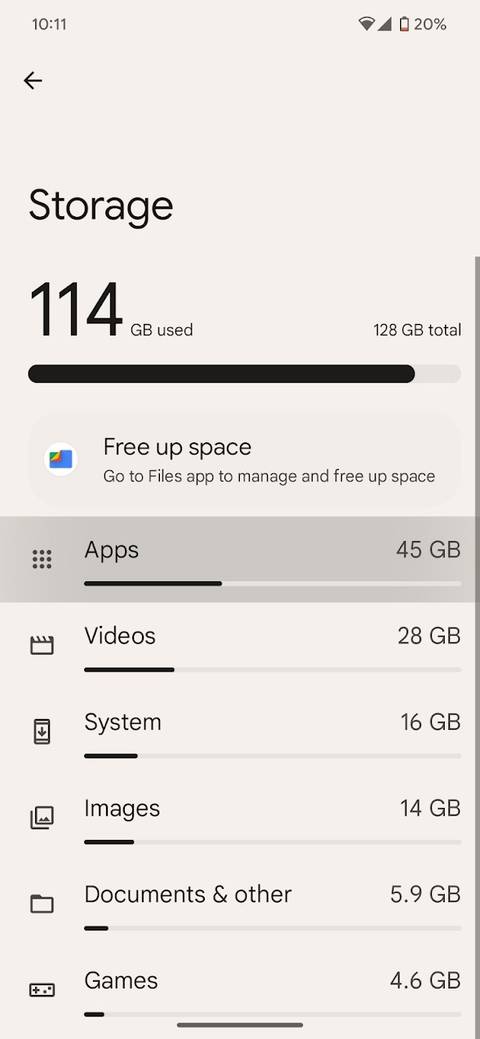 How to free up space on your Android phone