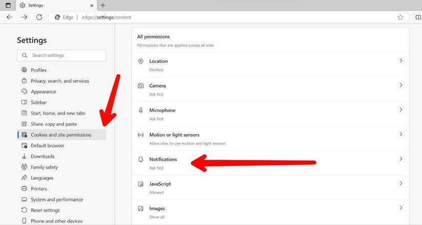 How to block pop-up notifications in your browser