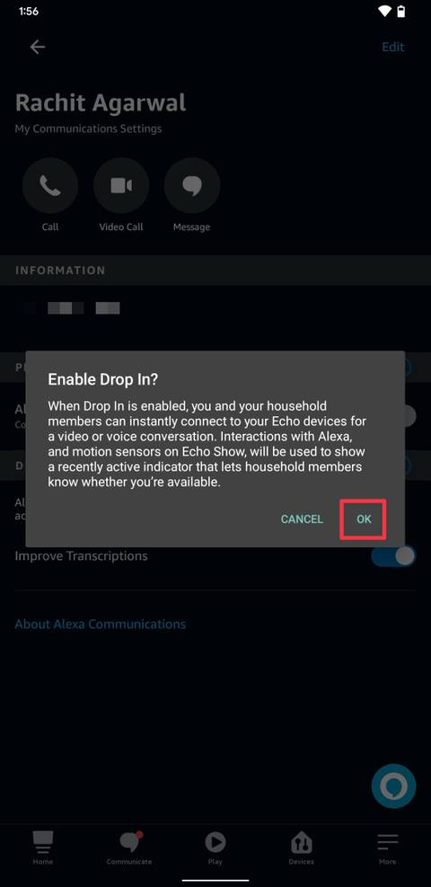 Alexa Show Drop In How to use Alexa Drop In across all Amazon Echo devices
