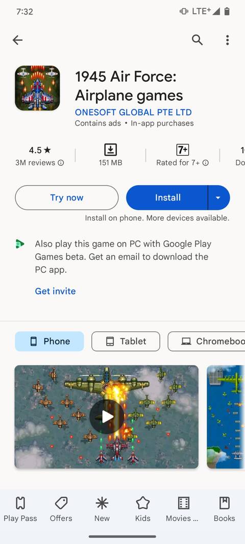 Google Play Store experiments with new bottom bar behavior