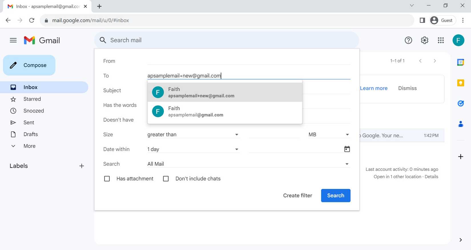 Gmail.com Example How to create a Gmail alias to stay organized and reduce spam