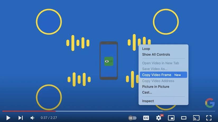 Google Chrome is making it easy to capture still frames in videos