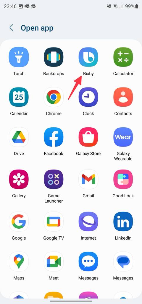 select Bibxy for double press