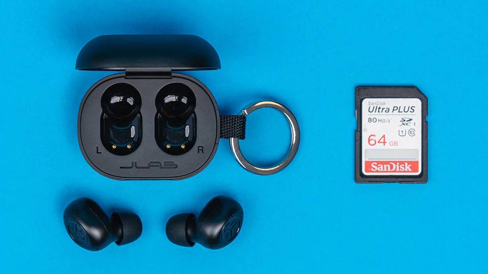 JLab’s newest earbuds are barely bigger than your camera's SD card