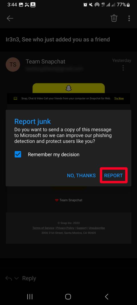 How to spot and report phishing emails