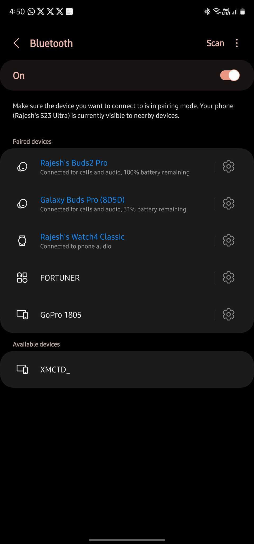 Android Bluetooth Settings Menu How to use Samsung Dual Audio