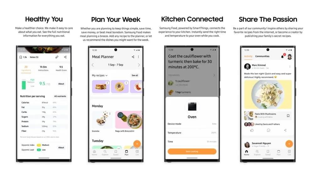 Meal-planning app Whisk serves up new look and new name as Samsung Food
