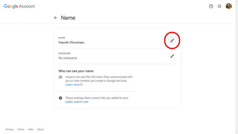 Gmail: How to change your display name on your email