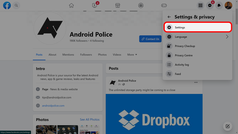 How to set up two-factor authentication on your Facebook account