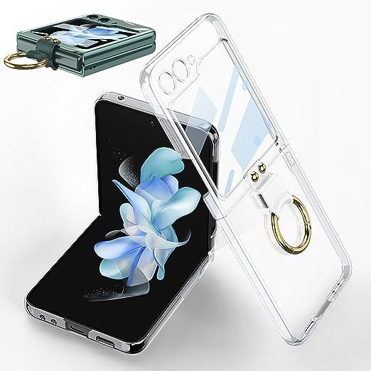  SHIEID Samsung Z Flip 4 Case, Z Flip 4 Case with Ring