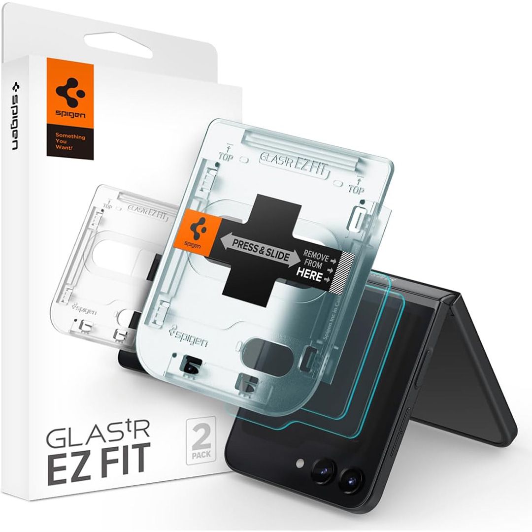 Vidrio Templado Spigen iPhone 15 Plus Glas.tr ez Fit 2-pack - Shop
