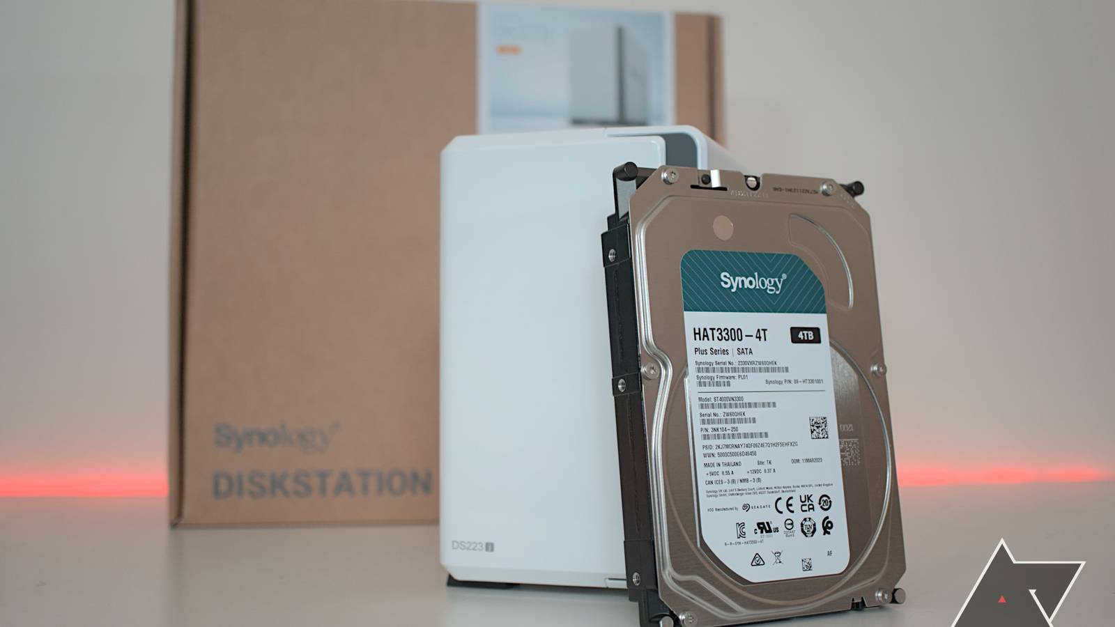 Synology DiskStation DS223J – Serveur NAS 2 Baies Sans Disque, Neuf Sous Blister