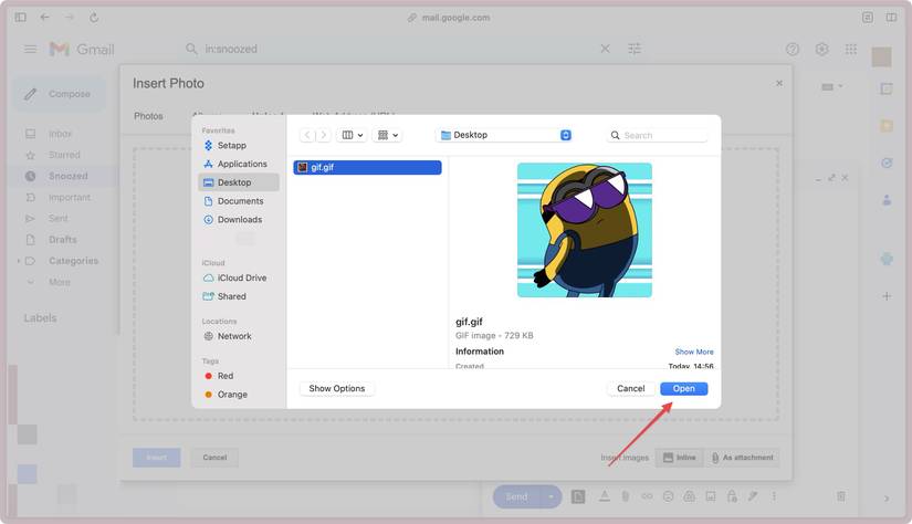 How to add and use GIFs in Gmail
