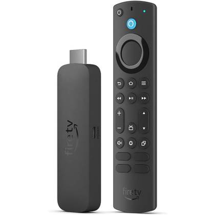 The Amazon Fire TV Stick 4K Max (2023) against a white background