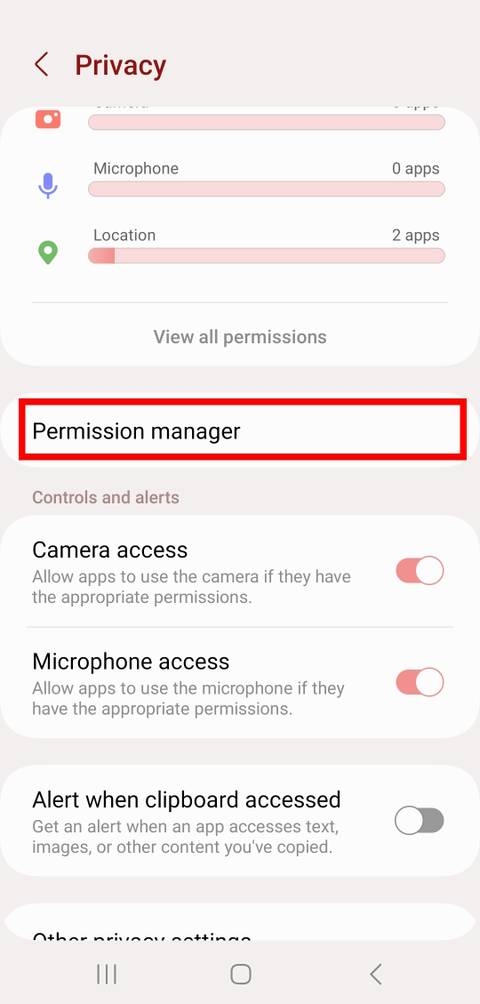 Android: How to manage your camera and microphone permissions