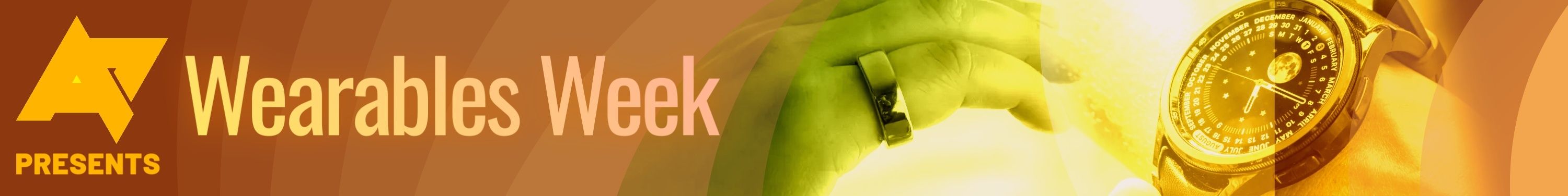 An illustration with the Android Police ticket, smartwatch, and honest ring