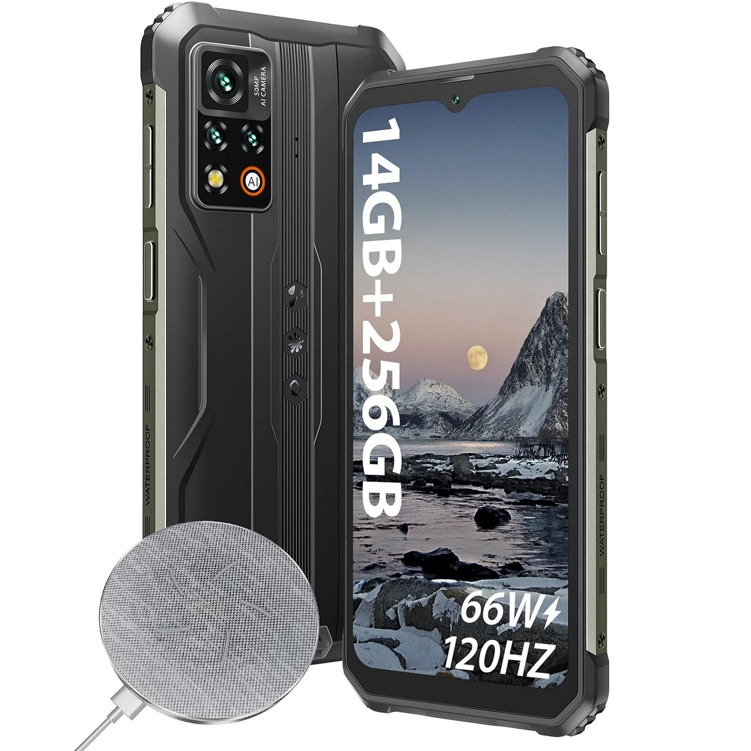 Smartphone Android 12 étanche antichocs GlobeXplorer PRO4 5G